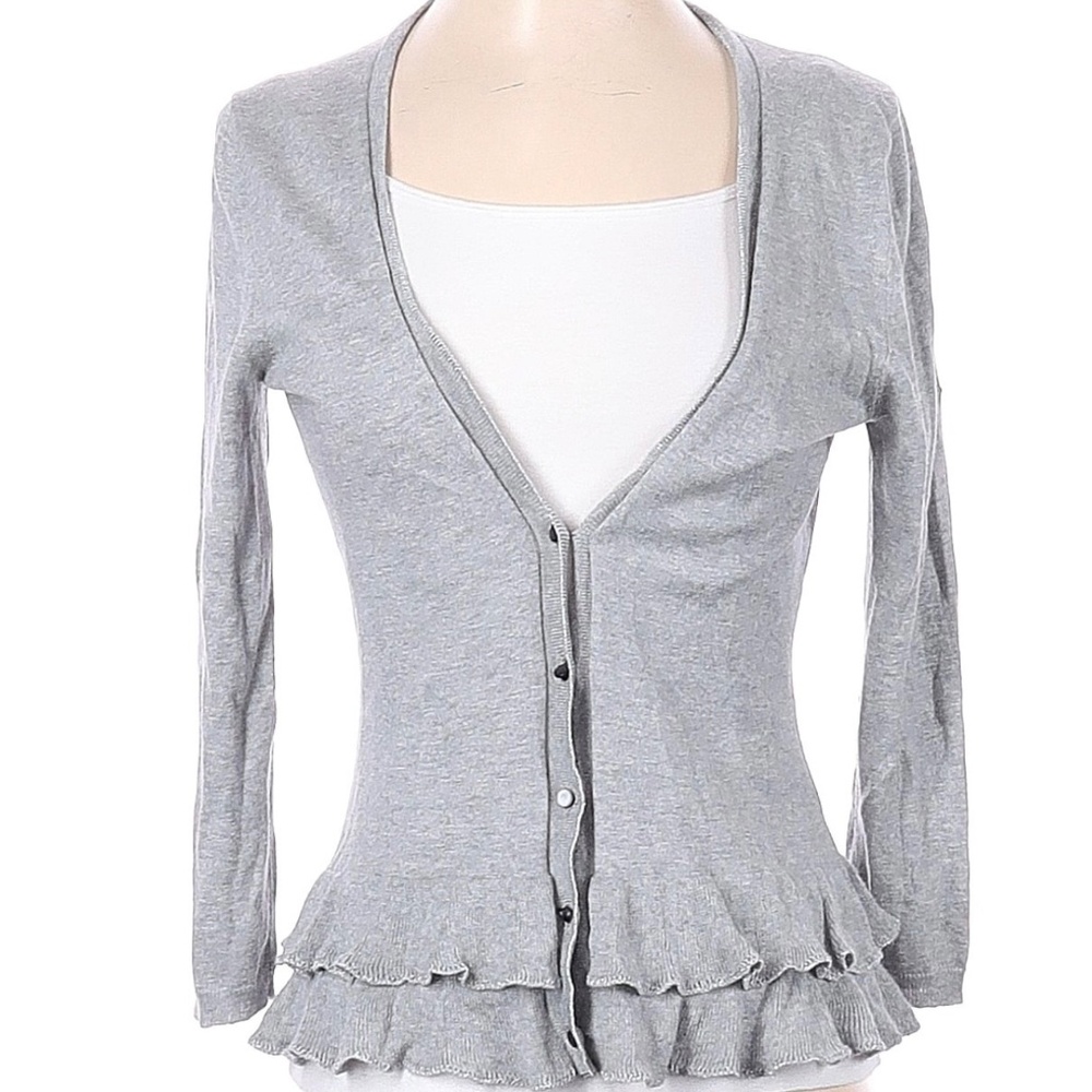 Banana Republic Ruffle Cardigan